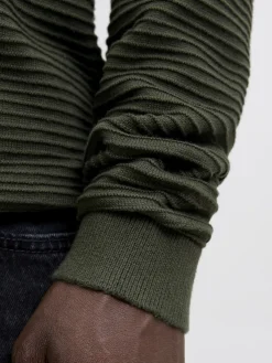 Jack & Jones Pullover & Sweatshirts*JJOTTO KNIT CREW NECK AW25 SN duffel bag