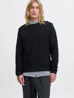 Jack & Jones Pullover & Sweatshirts*JJOTTO KNIT CREW NECK AW25 SN black1