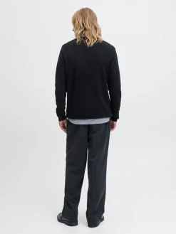 Jack & Jones Pullover & Sweatshirts*JJOTTO KNIT CREW NECK AW25 SN black1