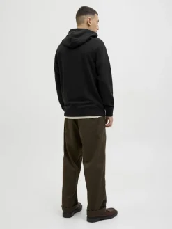 Jack & Jones Pullover & Sweatshirts*JJPALM SWEAT HOOD Black