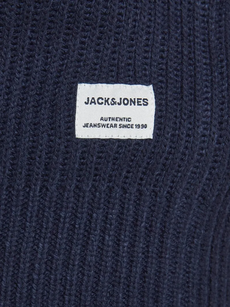 Jack & Jones Pullover & Sweatshirts*JJPANNEL KNIT CREW NECK PRE navy blazer1