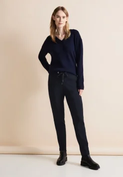 Street One Hosen*Joggpants Hose Loose Fit deep blue