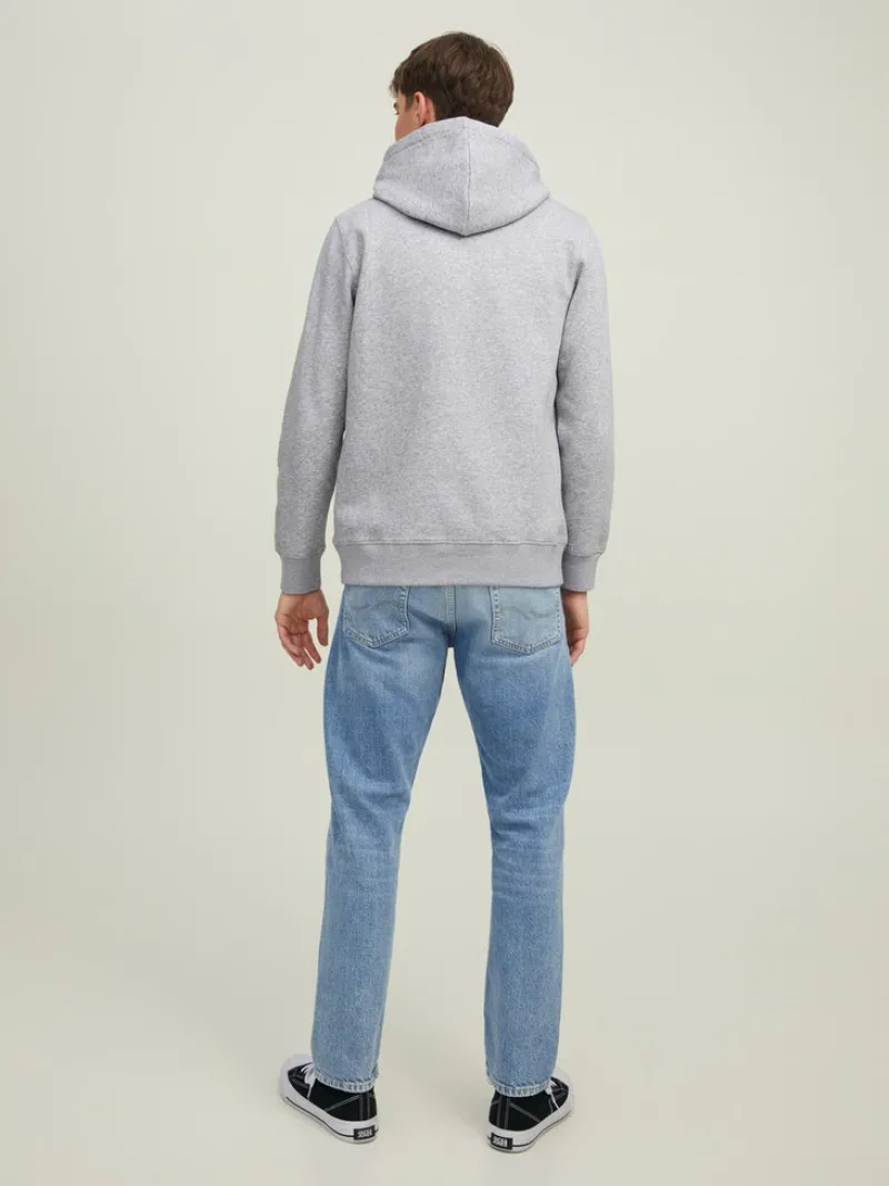 Jack & Jones Pullover & Sweatshirts*JORINTERNATIONAL SWEAT HOOD LN Light Grey Melange