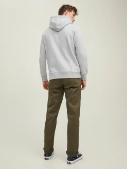 Jack & Jones Pullover & Sweatshirts*JORINTERNATIONAL ZIP SWEAT HOOD LN Light Grey Melange