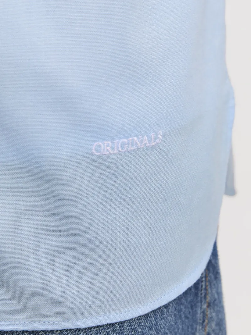 Jack & Jones Hemden*JORMARGATE OXFORD SHIRT LS BF LN Cashmere Blue