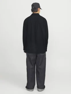 Jack & Jones Hemden*JORMARGATE OXFORD SHIRT LS BF LN Black