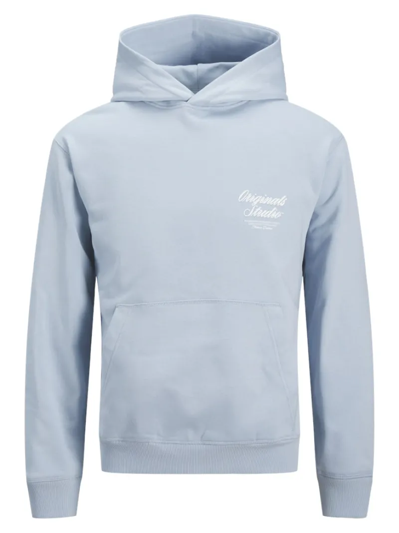 Jack & Jones Pullover & Sweatshirts*JORNORREBRO TYPO BACK SWEAT HOOD SN skyway