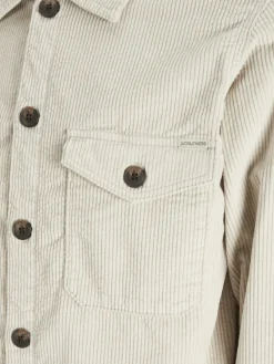 Jack & Jones Hemden*JOROLLIE CORDUROY WOODSIDE OVERSHIRT LN moonbeam