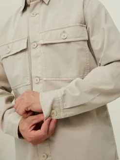 Jack & Jones Hemden*JORPHLAKE OVERDYED SHIRT LS Peyote