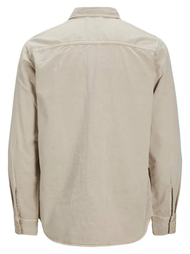 Jack & Jones Hemden*JORPHLAKE OVERDYED SHIRT LS Peyote