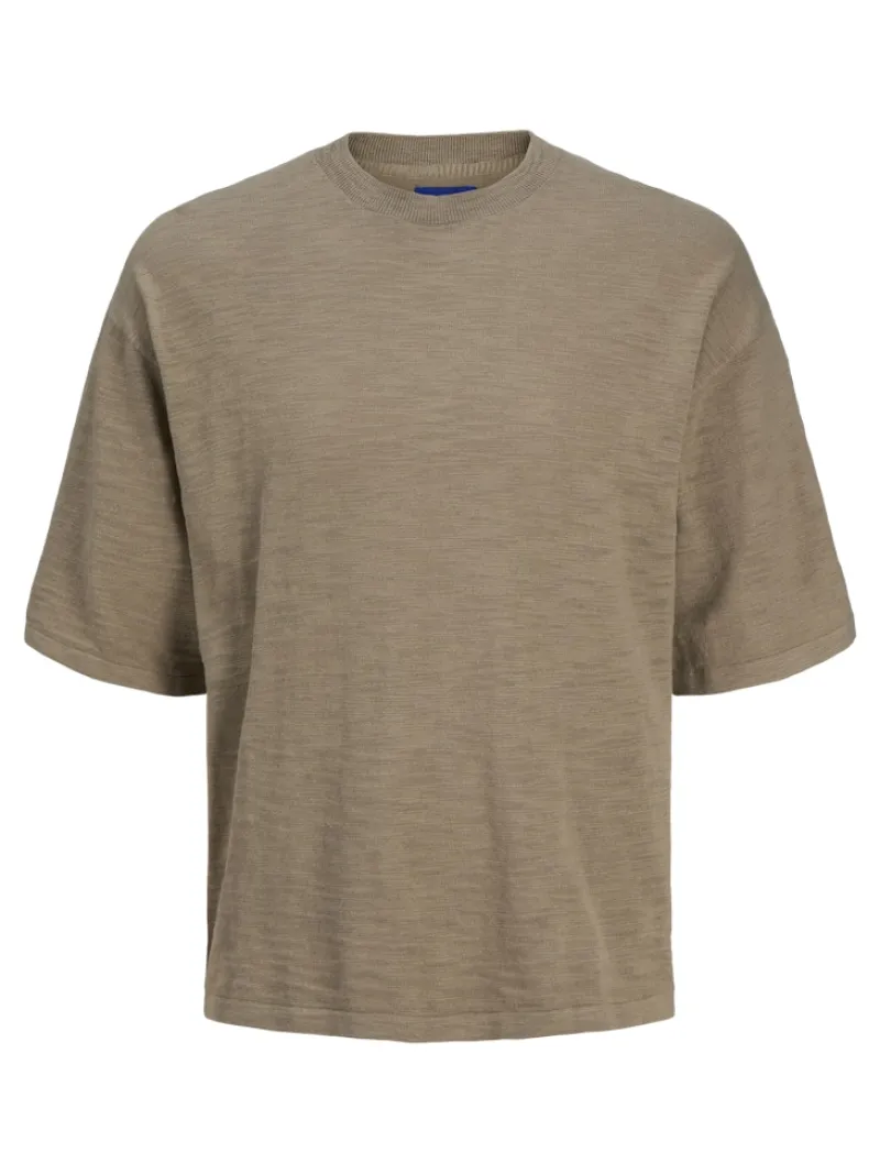 Jack & Jones Shirts*JORTAVIRA KNIT TEE Silver Sage