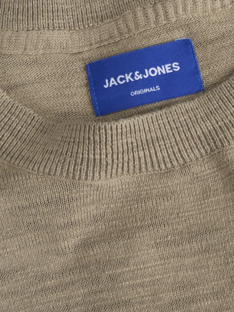 Jack & Jones Shirts*JORTAVIRA KNIT TEE Silver Sage