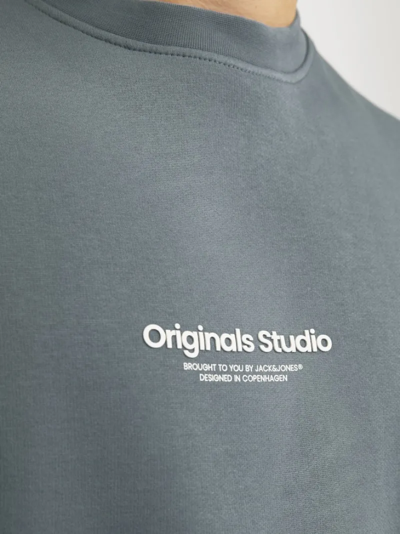 Jack & Jones Pullover & Sweatshirts*JORVESTERBRO SWEAT CREW NECK NOOS Stormy Weather
