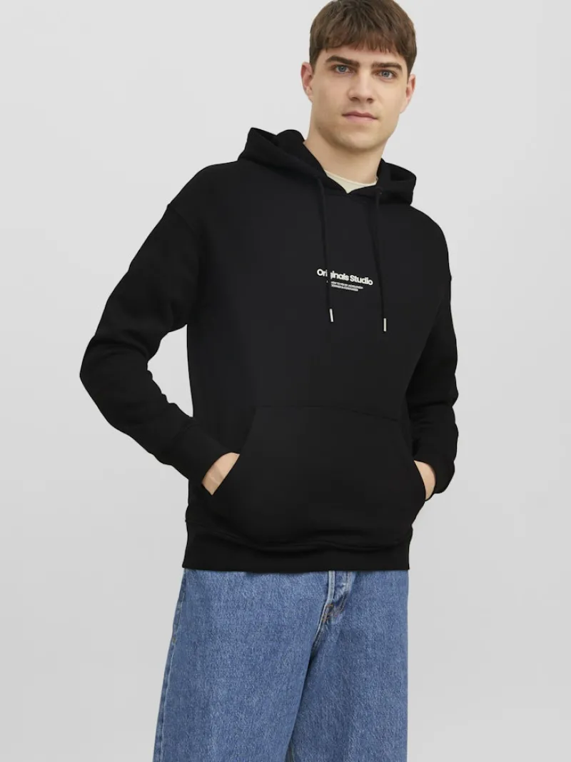 Jack & Jones Pullover & Sweatshirts*JORVESTERBRO SWEAT HOOD NOOS Black