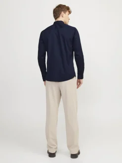 Jack & Jones Hemden*JPRBLACARDIFF SHIRT L/S NOOS Navy Blazer