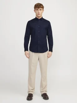 Jack & Jones Hemden*JPRBLACARDIFF SHIRT L/S NOOS Navy Blazer