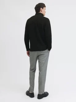 Jack & Jones Pullover & Sweatshirts*JPRBLAMILANO STITCH KNIT HALF ZIP SN Black