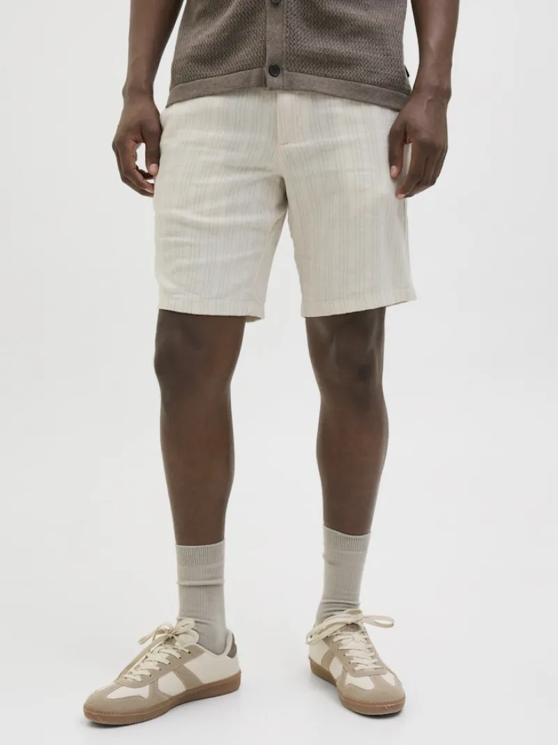 Jack & Jones Shorts*JPSTACE MYKONOS LINEN BLEND SHORTS REG moonbeam