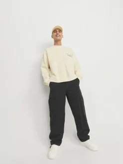 Jack & Jones Hosen*JPSTKARL HARLOW CARGO NOOS Black