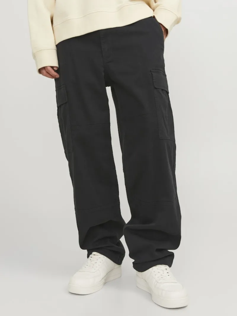 Jack & Jones Hosen*JPSTKARL HARLOW CARGO NOOS Black