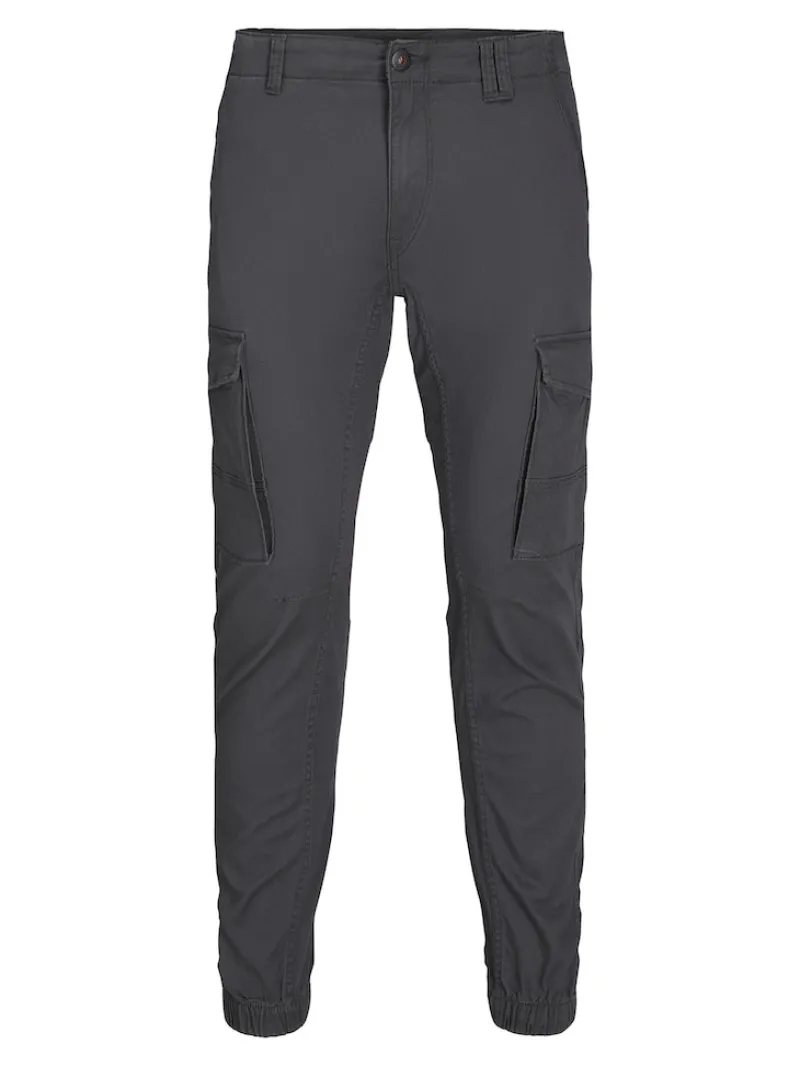 Jack & Jones Hosen*JPSTPAUL FLAKE CARGO NOOS Asphalt