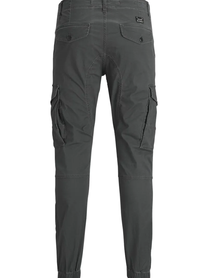 Jack & Jones Hosen*JPSTPAUL FLAKE CARGO NOOS Asphalt