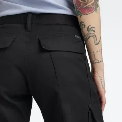 G-star Raw Hosen*Judee Cargo wmn dk black