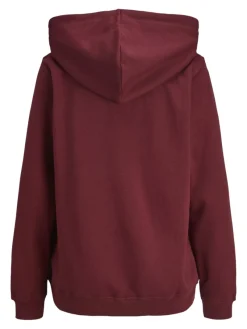 JJXX Pullover & Sweatshirts*JXABBIE RLX LS EVERY HOOD SWT NOOS cabernet