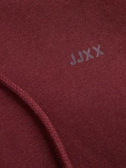 JJXX Pullover & Sweatshirts*JXABBIE RLX LS EVERY HOOD SWT NOOS cabernet
