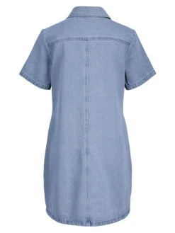 JJXX Kleider*JXAMARA SS DENIM DRESS DNM SN Light Blue Denim