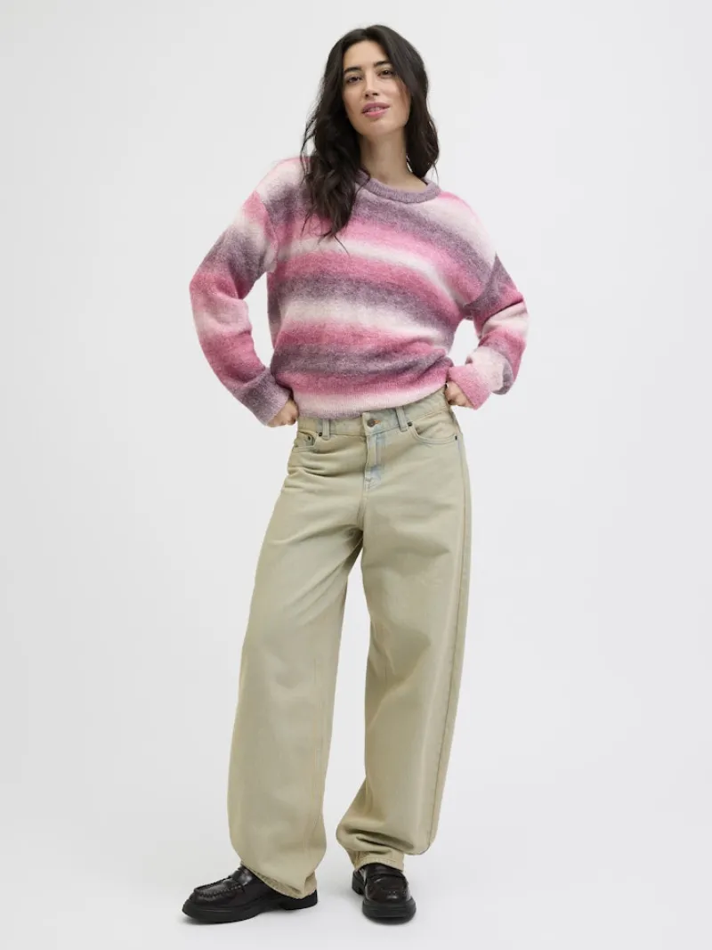 JJXX Pullover & Sweatshirts*JXAMIRA CREW NECK KNIT LN barberry