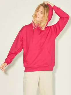 JJXX Pullover & Sweatshirts*JXANINA LS REL EVERY HOODIE NOOS bright rose