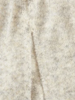 JJXX Kleider*JXARIELLA POLO NECK DRESS KNIT Cloud Dancer