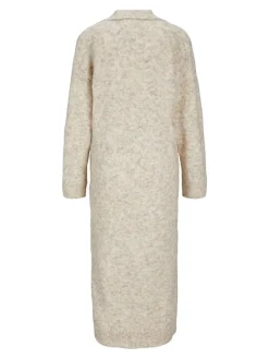 JJXX Kleider*JXARIELLA POLO NECK DRESS KNIT Cloud Dancer