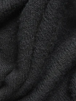 JJXX Kleider*JXARIELLA POLO NECK DRESS KNIT Black