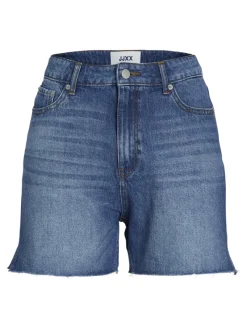 JJXX Shorts*JXAURA RH SHORTS HW RA DENIM DNM SN Medium Blue Denim