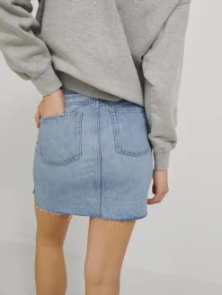 JJXX Röcke*JXAURA RH SKIRT RA SN Light Blue Denim