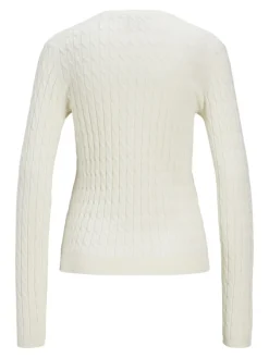JJXX Pullover & Sweatshirts*JXCARA COMFY CABLE CREW NECK KNIT vanilla ice