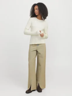 JJXX Pullover & Sweatshirts*JXCARA COMFY CABLE CREW NECK KNIT vanilla ice