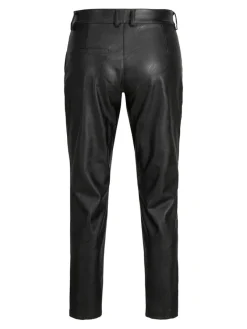 JJXX Hosen*JXCATIE FAUX LEATHER PANTS NOOS Black