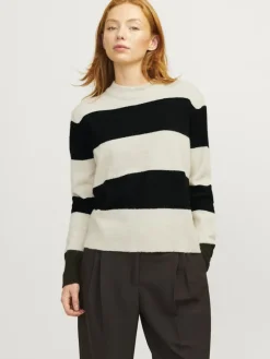 JJXX Pullover & Sweatshirts*JXCHICK CREW NECK KNIT SN bone white