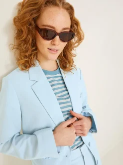 JJXX Jacken*JXCHLOE OVERSIZED BLAZER NOOS baby blue