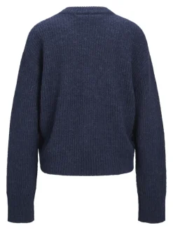 JJXX Pullover & Sweatshirts*JXEMBER FLUFFY CREW NECK KNIT Navy Blazer