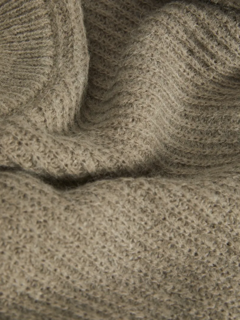 JJXX Pullover & Sweatshirts*JXEMBER FLUFFY CREW NECK KNIT Brindle