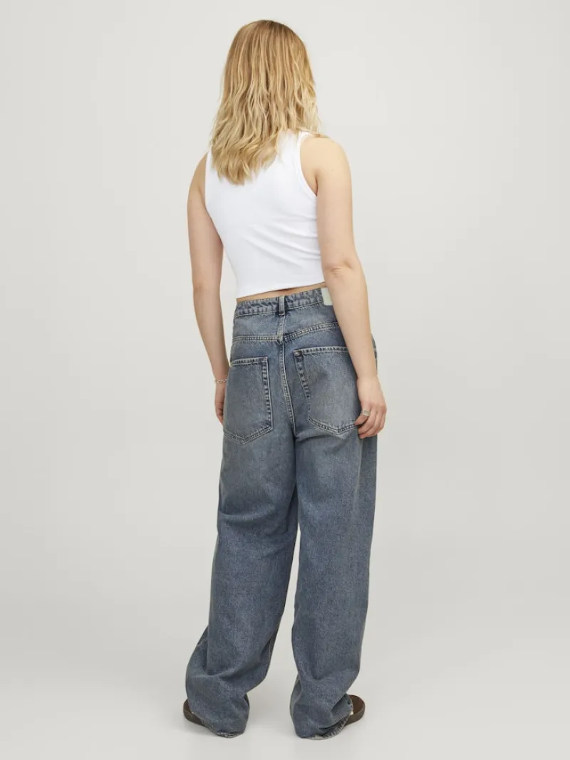 JJXX Shirts*JXFALLON STR SL RIB TOP JRS NOOS Bright White