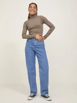 JJXX Pullover & Sweatshirts*JXFAN STR LS RIB TEE JRS NOOS Morel