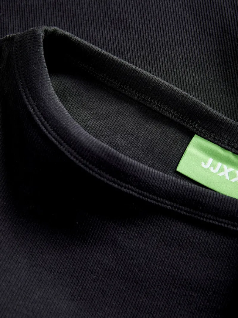 JJXX Shirts*JXFIFI STR 3/4 BOATNECK TOP JRS NOOS Black