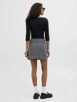 JJXX Shirts*JXFIFI STR 3/4 BOATNECK TOP JRS NOOS Black