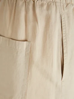 JJXX Hosen*JXFLORA LINEN BLEND MW PANT WVN SN Cement
