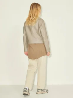 JJXX Jacken*JXGAIL FAUX LEATHER BIKER JACKET NOOS Brindle